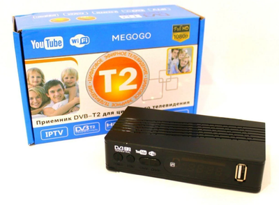 Цифровий Телевізійний Приймач MEGOGO Т2