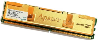 Игровая оперативная память Apacer DDR2 2Gb 800MHz PC2 6400U CL5 2R8 (78.AAGA0.9L4) Б/У