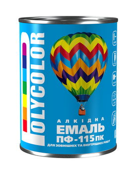 Эмаль Polycolor "Comfort" алкидная ПФ-115 50 кг серая(000000172)