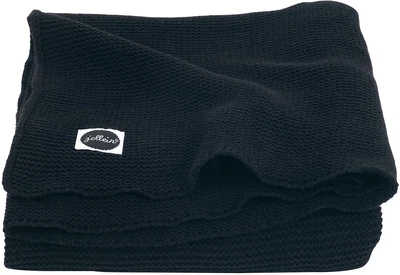 Плед дитячий Jollein Basic Knit 75х100 Black (8717329350403)