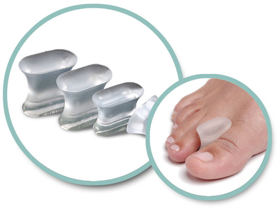 Силиконовая межпальцевая перегородка для пальцев стопы Foot Care SA-9013