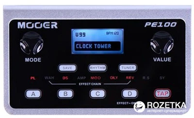 Процессор для электрогитары Mooer PE100