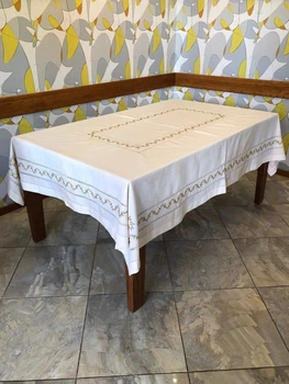 Скатерть Kaanni скатерть 130х180 Білий
