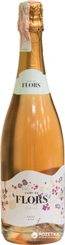 Вино игристое Cami de Flors Cava Rose розе сухое 0.75 л 11.5% (8410644611661)