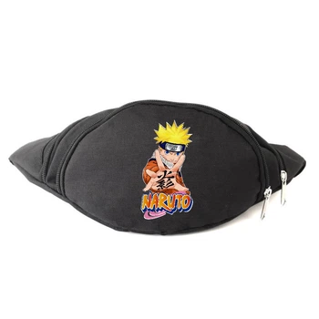 Сумка Бананка на пояс Наруто (Naruto-04) Cappuccino Toys чорна
