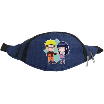 Сумка Бананка на пояс Наруто (Naruto-05) Cappuccino Toys синя