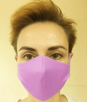 Маска захисна багаторазова на обличчя (маска захисна) Silenta Purple (17050)