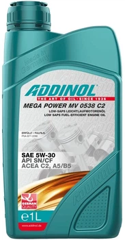 Моторна олива Addinol MEGA POWER MV 0538 C2 SAE 5W-30 1 літр