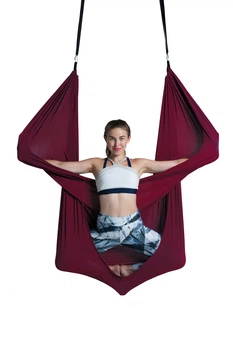 Гамак для fly-йоги Sport Gear Studio вишневый