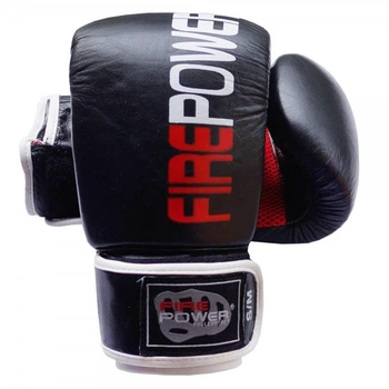 Снарядные перчатки FirePower FPTG2 (L/XL) Черные с красным