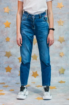 Джинсы A-yugi Jeans 134 см Синий (2125000705330)