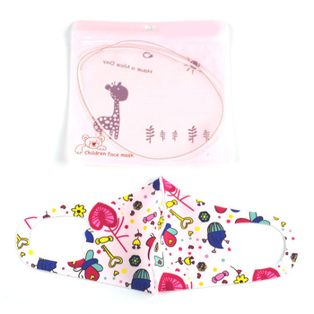 Дитяча багаторазова еластична захисна маска Baby Armor Mask в стилі Seamless Pattern (MBAM8)