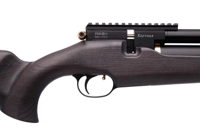 Пневматическая винтовка PCP Zbroia Хортица Classic 45m черная (1002883)