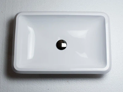 Раковина врезная Adamant PLAIN 590x390 white-01