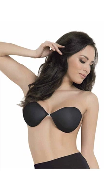 Бюстгальтер Julimex BS 02 Черный E без бретелей Push-up