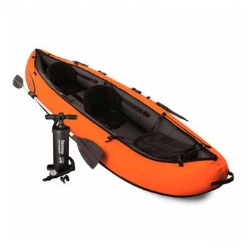 Байдарка Bestway 65052 Ventura Kayak с веслами и насосом 330 х 94 см двухместная надувная каяк