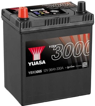 Автомобильный аккумулятор Yuasa 12V 36Ah SMF Battery Japan YBX3055 (1) (YBX3055)