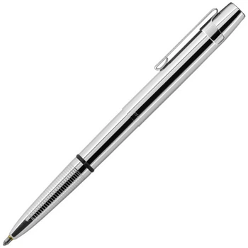 Ручка Fisher Space Pen Буллит Икс-Марк Хром с Клипсой / 400WCCL (747609780000)