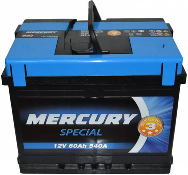 Автомобильный аккумулятор Mercury Special 60А Ев (-/+) (540EN) (25921)