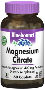 Цитрат магния Bluebonnet Nutrition 60 капсул (743715007291)