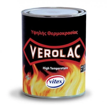 Краска Vitex для высокой температуры 300С черная 0.75 л (11610130)
