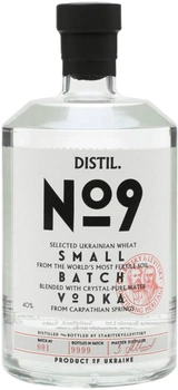 Водка Distil №9 1,0л 40% (4820139240261)