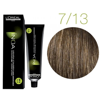 Крем-фарба для волосся L'oreal Professionnel INOA Mix 1+1 №7/13 Медовий натуральний блонд 60 мл