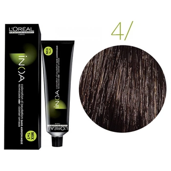 Крем-фарба для волосся L'oreal Professionnel INOA Mix 1+1 №4 Каштан 60 мл