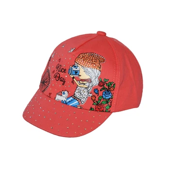 Бейсболка Sweet Hats дитяча для дівчинки стильна 50 см (YK-96-04)