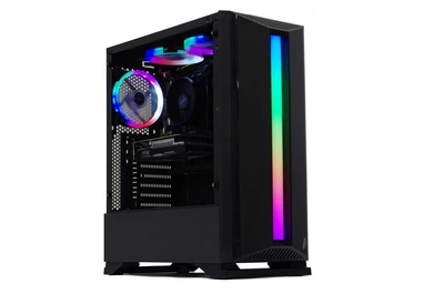 Персональный компьютер Expert PC Ultimate (A1600.16.H1.1660.C455W); AMD Ryzen 5 1600 (3.2 - 3.6 ГГц) / ОЗУ 16 ГБ / HDD 1 ТБ / NVIDIA GeForce GTX 1660 6 ГБ / без ОП / LAN / Windows 10 Pro / черный
