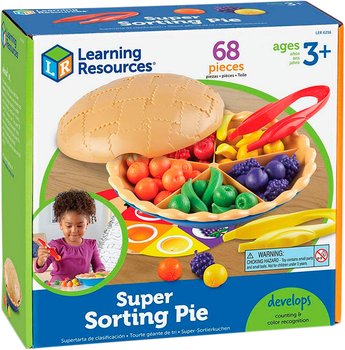 Обучающий игровой набор-сортер Learning Resources Ягодный пирог (LER6216) (6900006496309)
