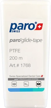 Зубна стрічка Paro Swiss glide-tape тефлонова 200 м (2100000018697)