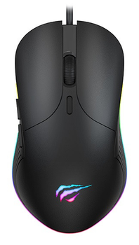 Мышь Havit HV-MS1020 Gaming USB Black (6939119027353) (189554)