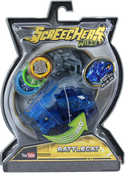 Машинка-трансформер Screechers Wild Дикие Скричеры L2 Рэттлкэт (EU683120) (6900006499850)
