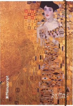 Скетчбук Manuscript Klimt 1907-1908 Plus A5 Чистые 160 страниц с открытым переплетом (M- Klimt+)