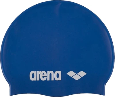 Шапочка для плавання Arena Classic Silicone Jr 91670-077 Skyblue White (3468333887731)