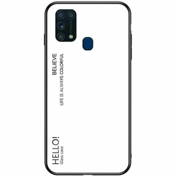 Захисний чохол Deexe Gradient Color для Samsung Galaxy M31 (M315) - White