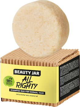 Твердий шампунь для нормального волосся Beauty Jar All Right 65 г (4751030831879)