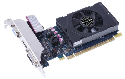 Видеокарта INNO3D GeForce GT730 2Gb DDR5 64-bit VGA/DVI/HDMI 902/5000 MHz Low Profile (N730-3SDV-E5BX)