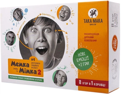 Гра настільна Така Мака Мемка Мімка-2 (20002-UA) (4820211960094)