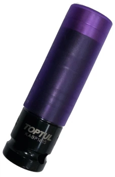 Головка ударная Toptul длинная 1/2" для шиномонтажа 15 мм Pro-Series (KABP1615)