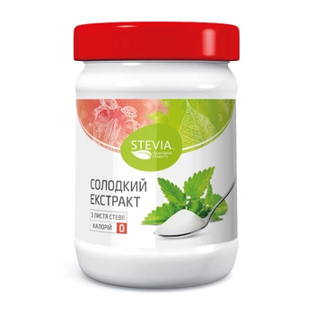 Заменитель сахара в банке 150гр ТМ STEVIA