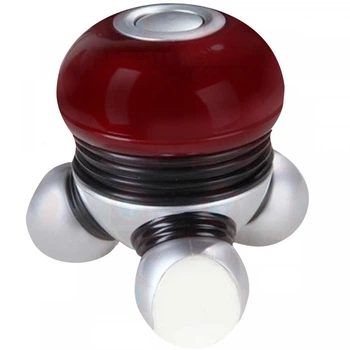 Електронний масажер LiveUp electronic massager 210 гр червоний/сірий