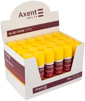 Набор клея-карандаша Axent PVA основа 21 г 24 шт (D7133_1)