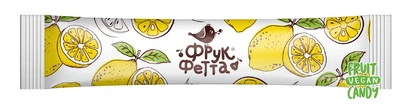 Фруктові батончики ФрукФетта "Лимон" 5 шт. по 20 р.