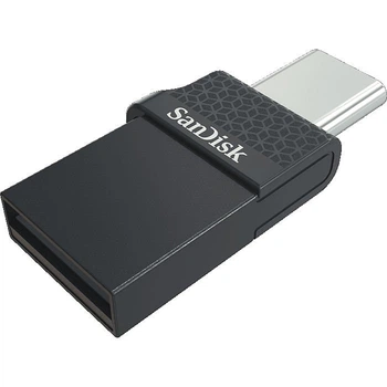 Флеш-накопичувач SanDisk USB 2.0 Dual Type-C 16Gb Black (SDDDC1-016G-G35)