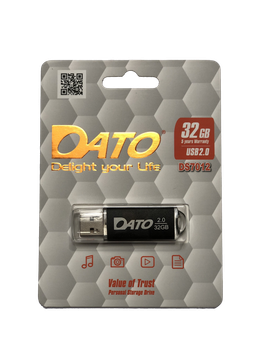 Флеш-накопичувач DATO USB 2.0 DS7012 32Gb black (DS7012B-32G)