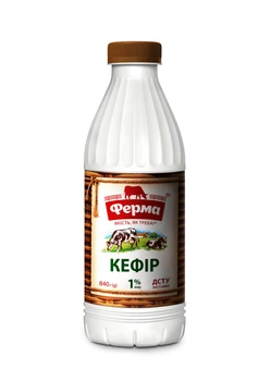 Кефір Ферма 1% 840г