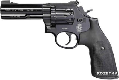 Пневматический пистолет Umarex Smith&Wesson Mod. 586, 4" (448.00.04) (BB377275) - Уценка