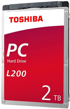 Жорсткий диск Toshiba Mobile L200 2TB 5400rpm 128MB HDWL120UZSVA 2.5" SATAIII